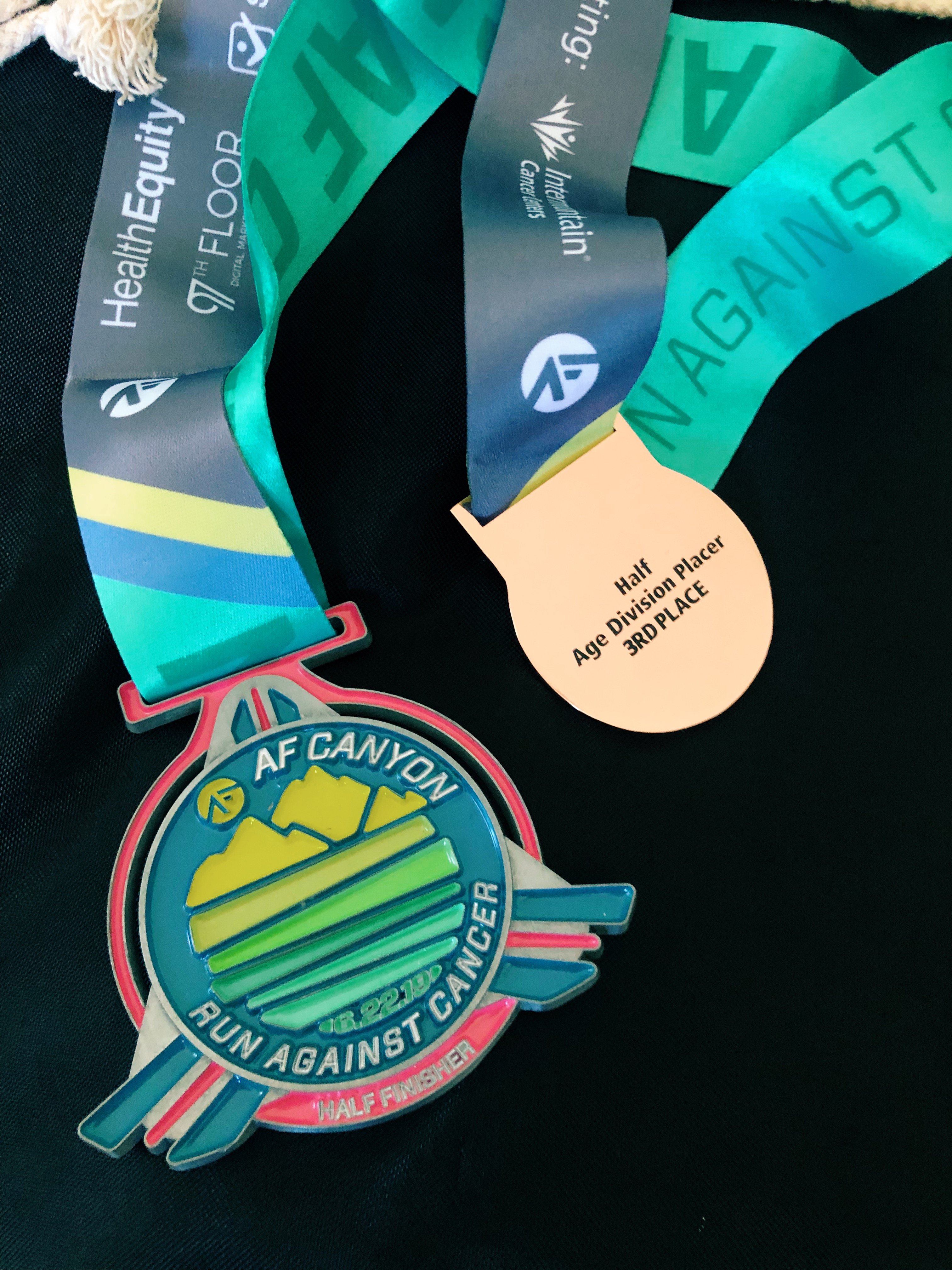 af canyon run medals