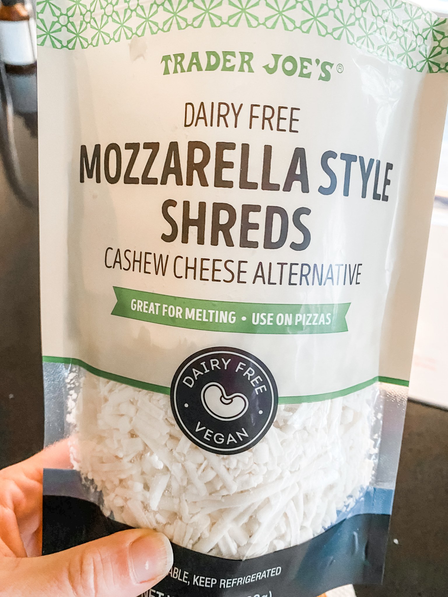 dairy free mozzarella style shreds