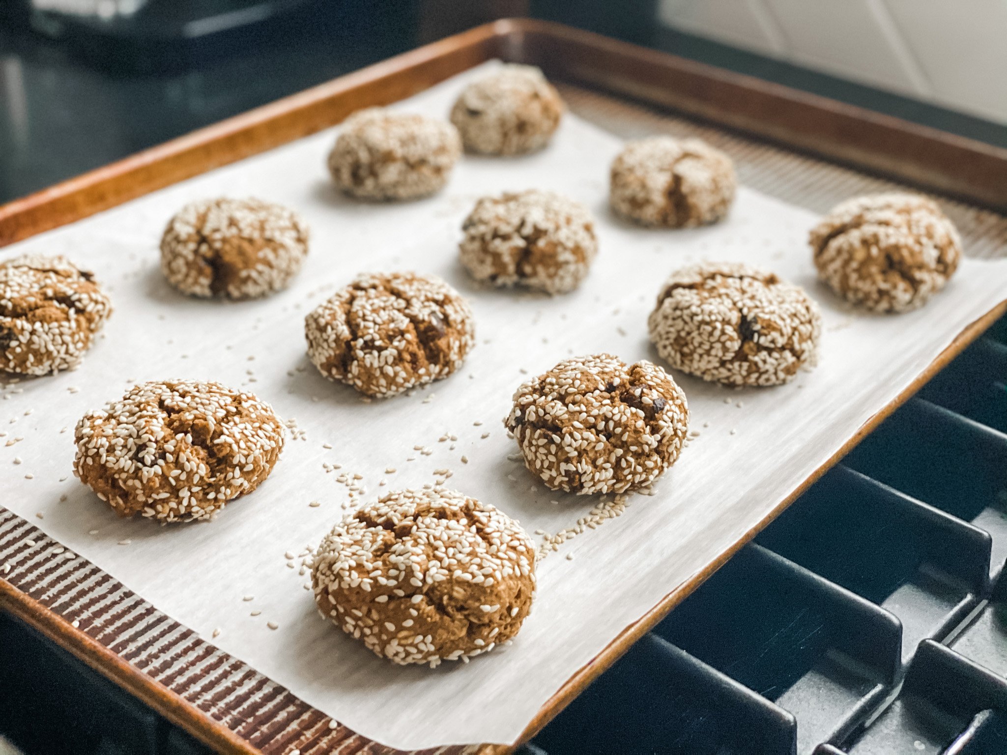 cookies with sesame seeds | The Best Lactation Cookies Recipe