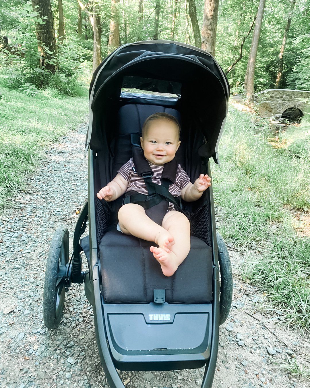 Strollers for running with a baby