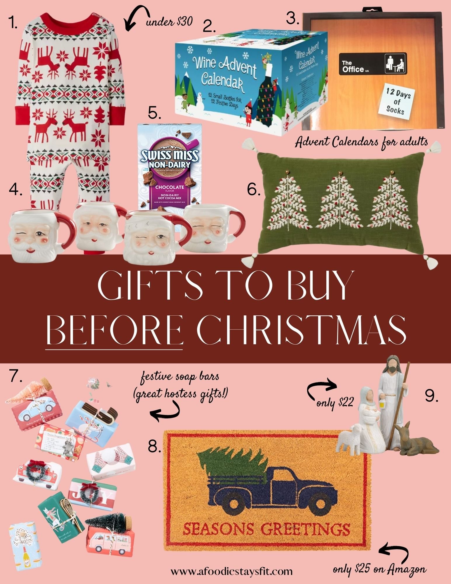 Gifts to Buy Before Christmas