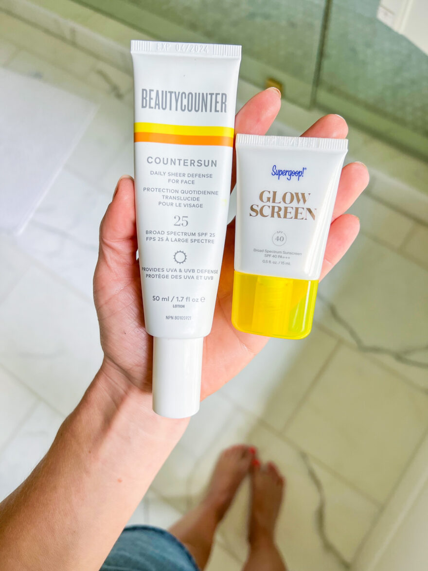 SUNSCREEN for makeup routine