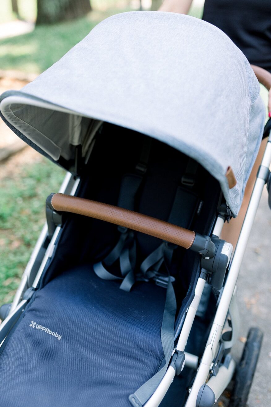 a closer look of the Uppababy Vista Stroller