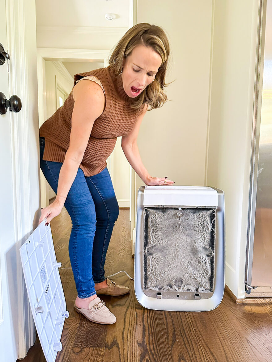 TeriLyn Adams amazed with the filter from AirDoctor Purifier 