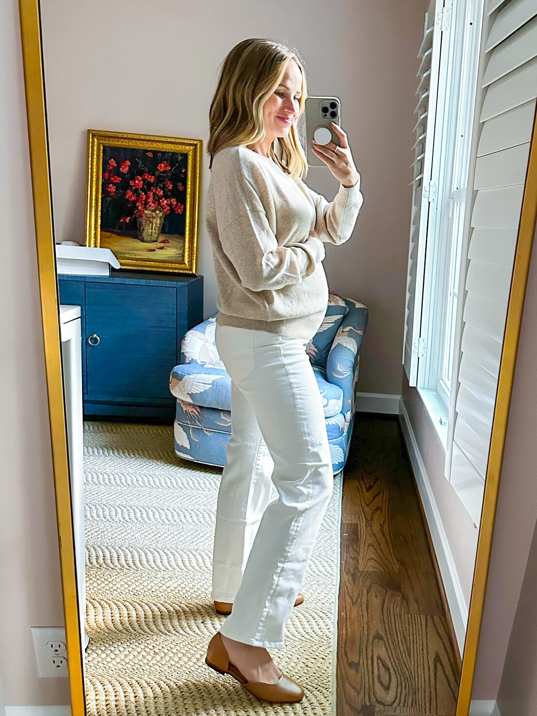 (Re)sponsible Cashmere Oversized Crewneck Sweater one of TeriLyn Adams Madewell Fall Finds