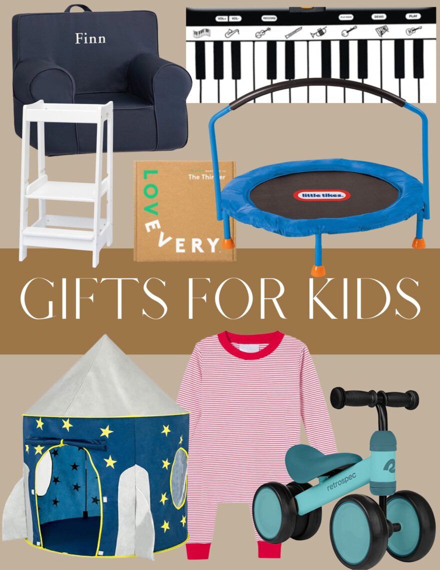 collage of Gift Guide for Toddlers