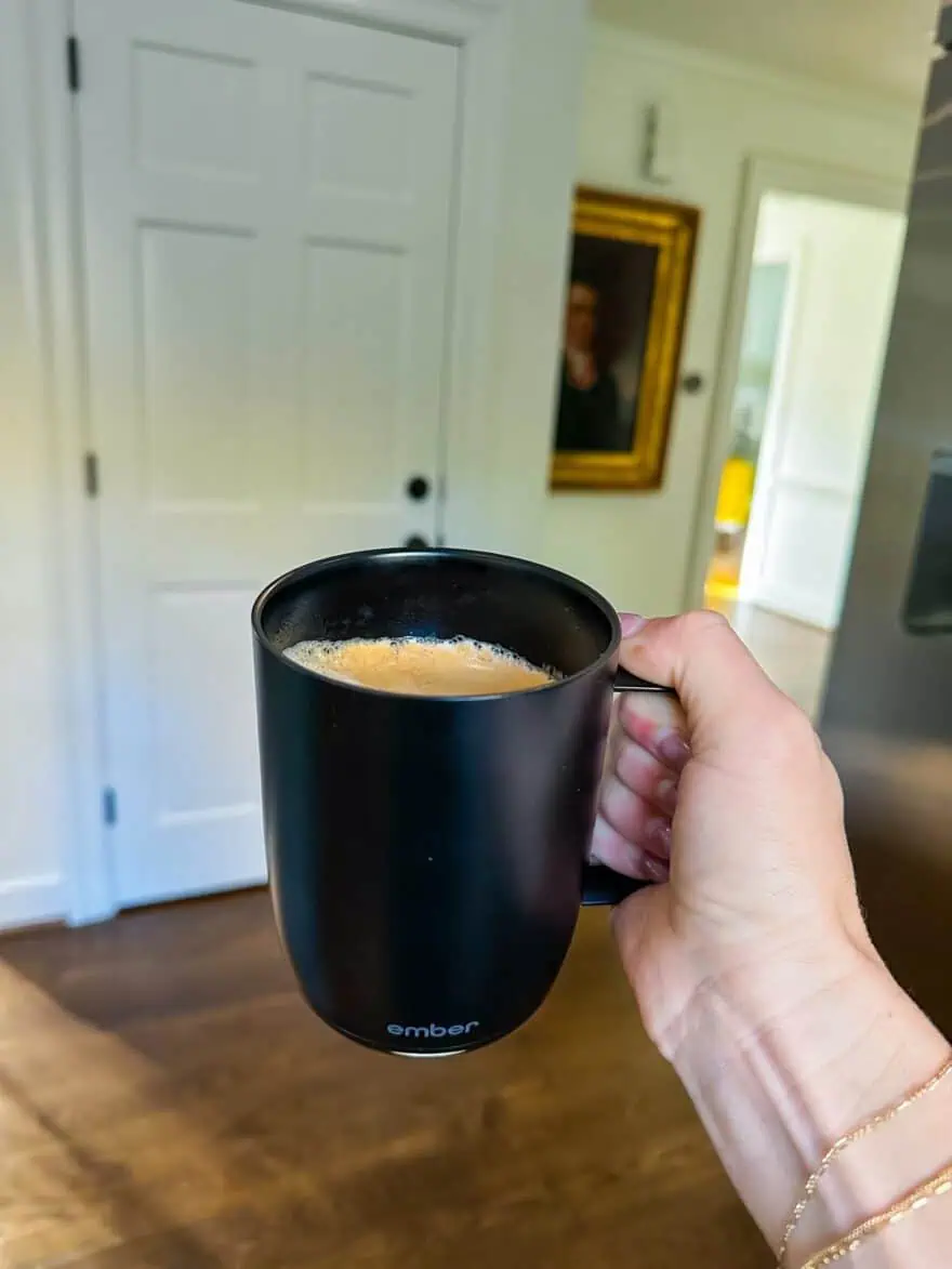 Ember mug for Christmas gift idea for husband.