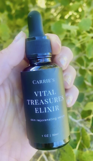 Carrie's Vital Treasures Elixir Face Oil for Dry Skin