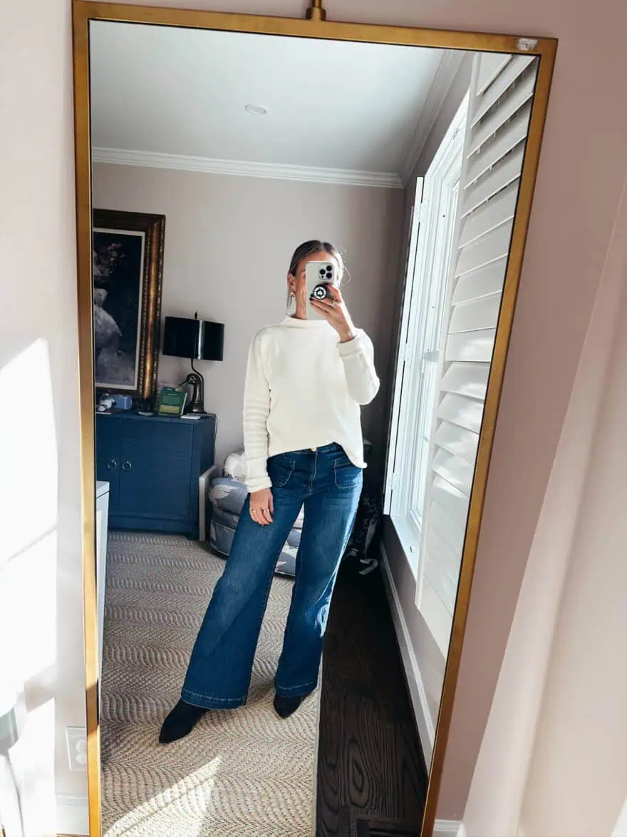 Best jeans to wear with ankle boots on sale