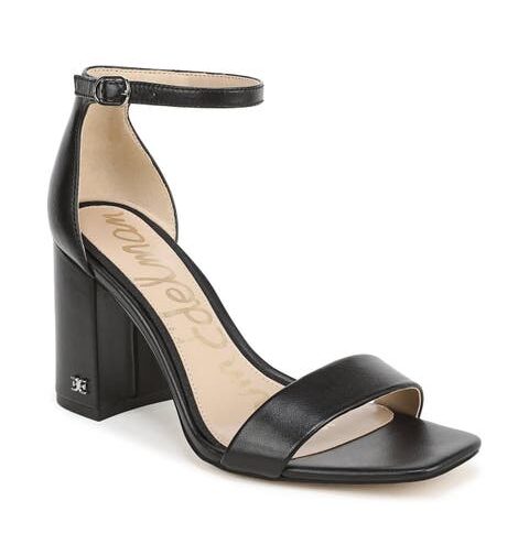Sam Edelman Daniella gold block heel sandal pregnancy