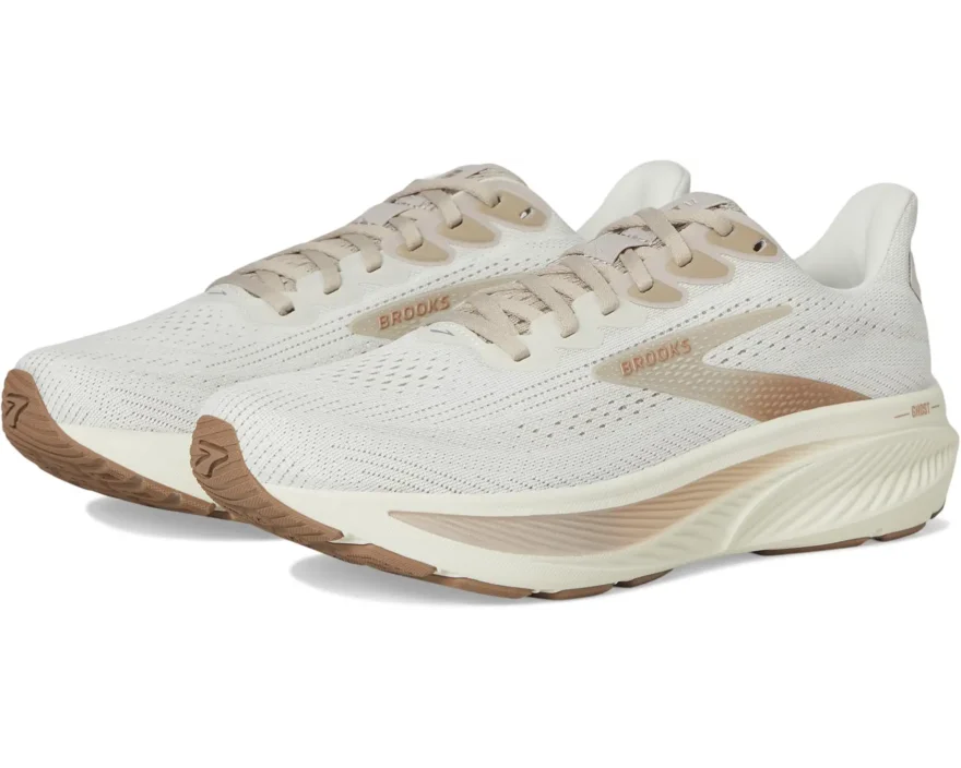 Brooks Ghost running shoe with roomy toe box for pregnancy runs