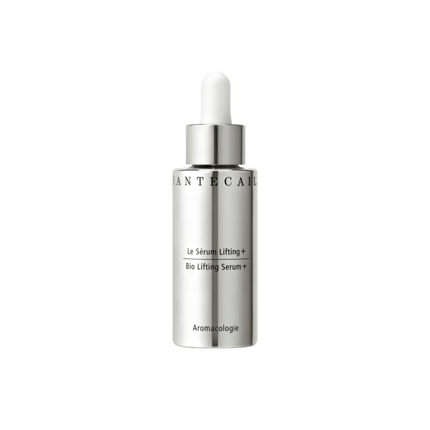 Chantecaille Bio Lifting Serum+ in silver dropper bottle