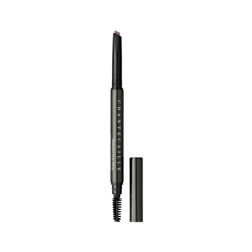 Chantecaille Waterproof Brow Definer dual-ended pencil with spoolie, Ash Blonde