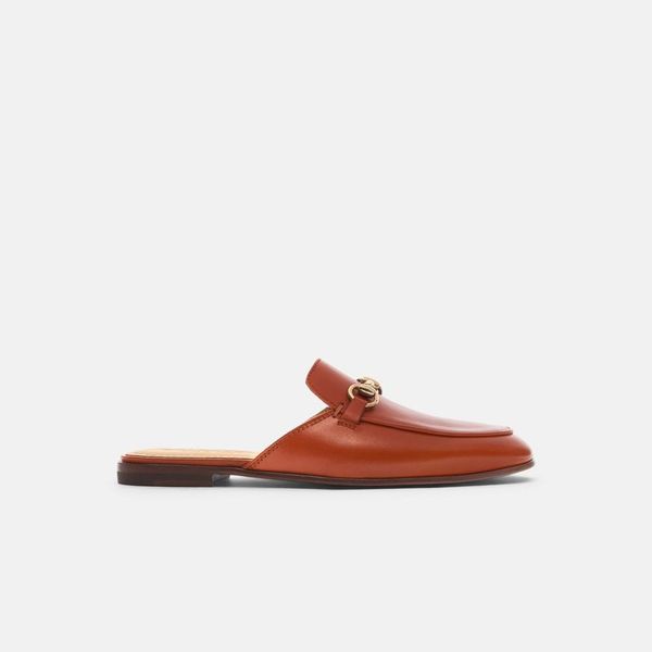 Serena Cognac Mules product shot
