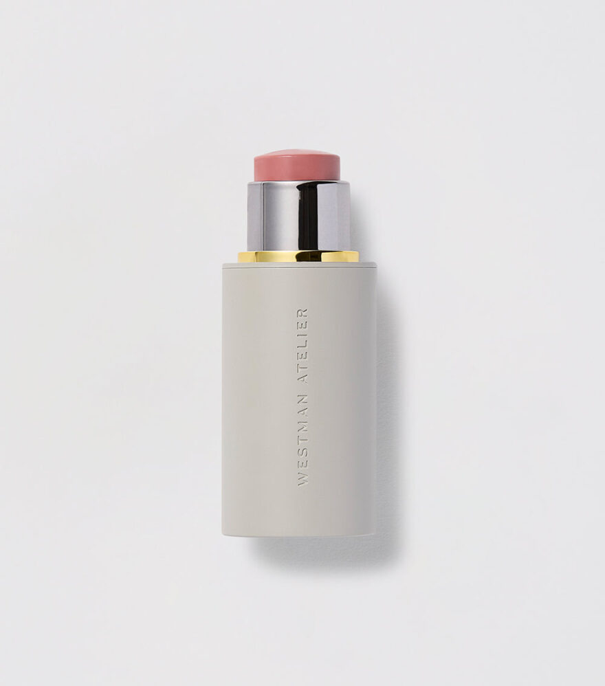 Westman Atelier Baby Cheeks blush stick, a soft pink cream blush