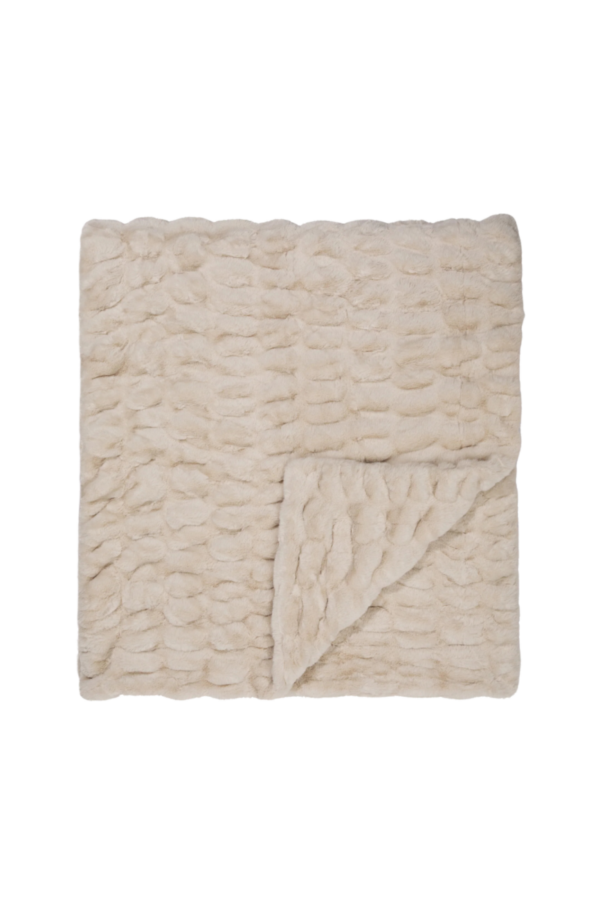 Lola Blanket in Antique Ivory product shot