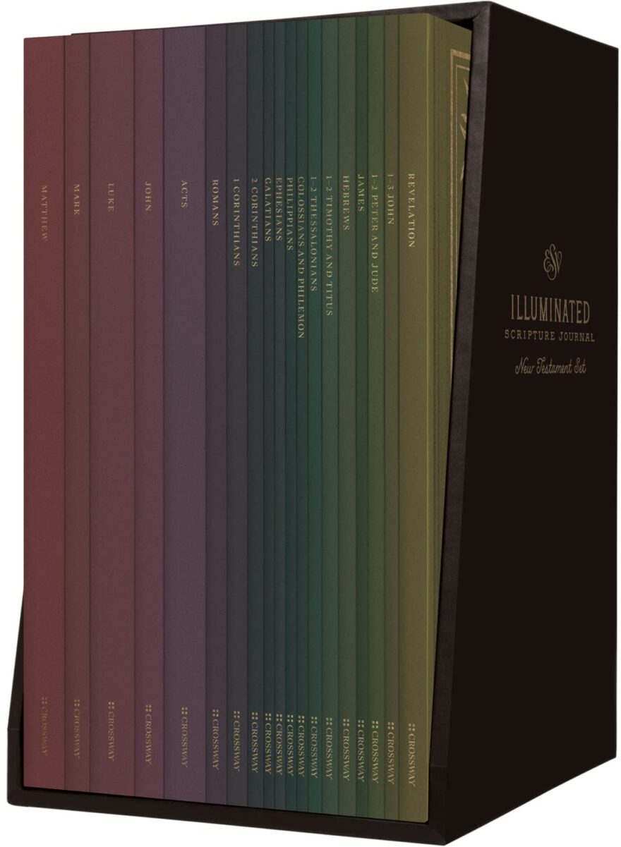 ESV Illuminated Scripture Journal New Testament box set