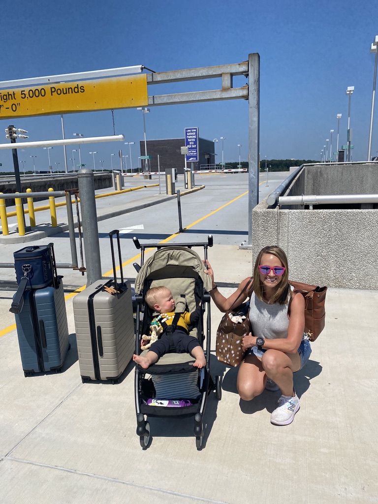 TeriLyn Adams and son with Cybex Libelle stroller