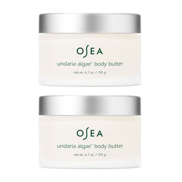 OSEA Undaria Algae body butter duo, two jars, product shot