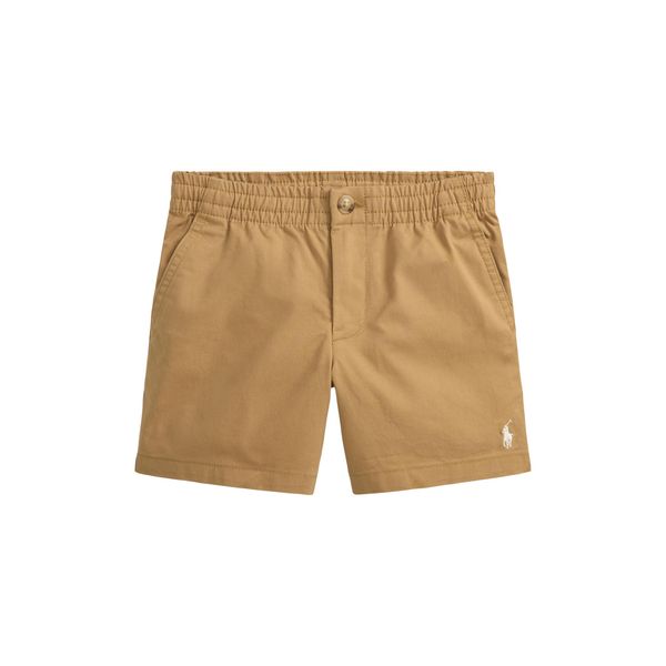 Polo Ralph Lauren Prepster stretch cotton twill shorts in khaki, kids, product shot