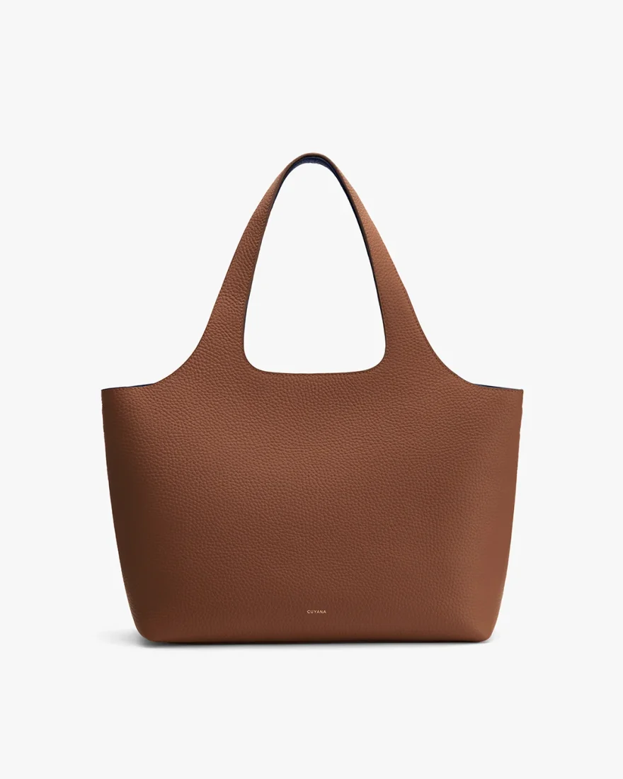 Cuyana System tote bag in chestnut