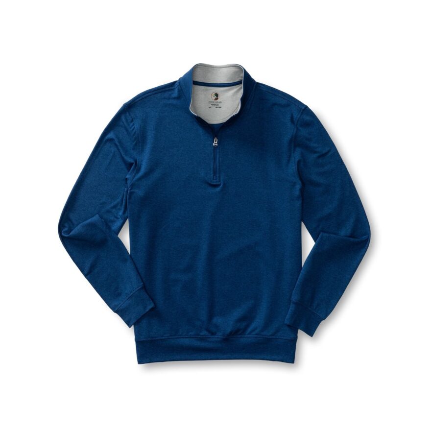 Duck Head quarter-zip pullover: Christmas gift idea for husbands