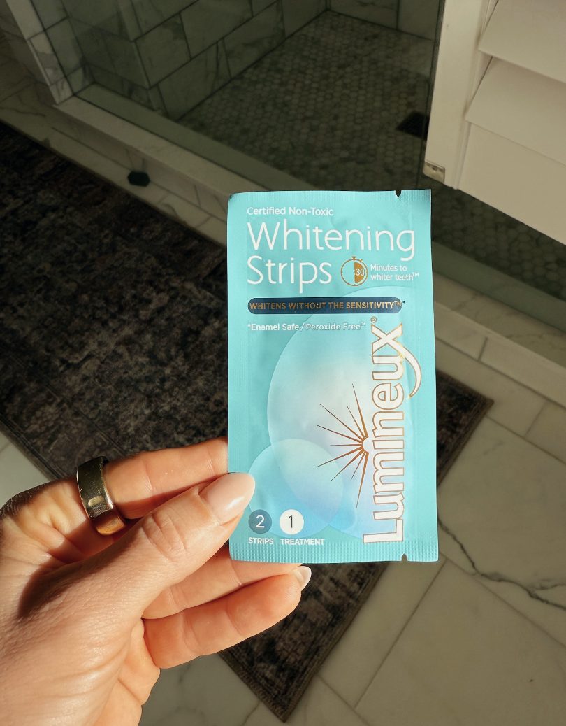 Lumineux teeth whitening strips for prime day beauty deals.