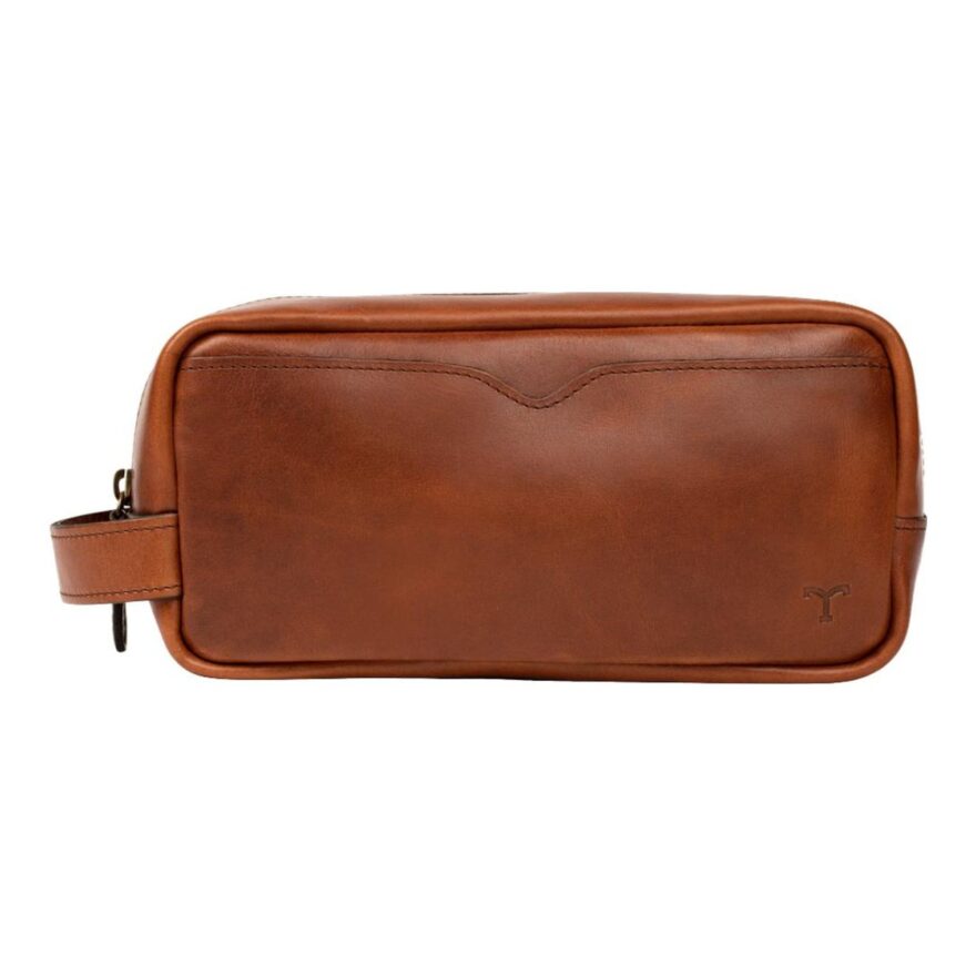 Tecovas leather dopp kit: Christmas gift idea for husbands